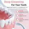 HARSHUDHI Water Dental Flosser Teeth Pick - Cordless Portable 4 Modes Rechargeable Flossers Oral Irrigator IPX6 Waterproof Travel Gum Floss Cleaner Deep Cleaning Flossing Picks for Home Daily Shower view 3