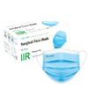 C-Cure Meltblown - SMMS Fabric 3 Ply Disposable Face Mask Pack of 100 with Aluminium Nose Clip | IIR UltraSoft Ear Loop Mask for Dust Protection | Blue view 1