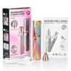 2-in-1 Eyebrow Trimmer & Facial Hair Remover for Women | Rechargeable Epilator with Built-in Ring Light | Face, Upper Lips, Chin, Nose, and Cheeks Hair Removal Tool (rainbow) view 1