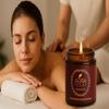 Aura Decor Body Massage Candle (Made of Pure Natural Wax & Essential Oils) (120 ml) view 4
