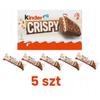 Kinder Crispy Chocolate Bars | Creamy Milk Filling with Crispy Layers | 170g Pack (5 Bars, Imported) view 3