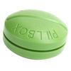 Clickswift 1 Pcs 3 Compartment Round Travel Pill Box Organizer Portable Mini Medicine Storage Container with Twist-Lock Lid Compact Pill Case for Daily Tablets, And Capsules BPA-Free (Multicolours) view 2