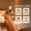 Rubz Ayurvedic Body Massage Oil - 60ml | Herbal Body Massage Oil for Full Body Relax | Natural Spa Therapy for Men & Women | Infused Herbs, Travel Size view 3