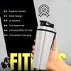 2heet Stainless Steel Protein Shaker Bottle 750ml | BPA-Free, Leakproof Gym Shaker with Blending Ball | Odor-Resistant Metal Shaker for Pre/Post Workout, Protein, BCAA, Smoothies & Water view 3