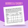 Fruittella Berries & Cherry Vegan Chewy Candy  With Real Fruit Juice Natural Colours & Flavours 135gm (UK) view 2