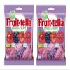Fruittella Berries & Cherry Vegan Chewy Candy Sweets, Fruit Juice Candies, 135g Each Pack of 2 (From UK) view 1