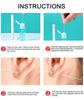 140 Pcs Ear Cleaner, Ear Piercings Line Cleaning Line, Piercing Earrings Set,Piercing Aftercare Earrings Hole Cleaning Line,Ear Care,Maintain The Health and Cleanliness of Your Ear Piercings view 4