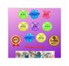 Pack of 8 Washing Machine Dryer Cleaning Soften Clothes Wash Ball/Laundry Drying Plastic Balls Reusable Dryer Balls - Random Colo|Design - for Home and Kitchen view 1