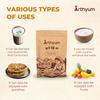 Arthyum Himalayan Pink Flavoured Salt with Mixed Herbs And Himalayan Pink Flavoured Salt with flax seeds Seasoning mix - Popcorn, Noodles, Salad, Raita, Fruits, Makhana Pasta, Pizza, Salads, Premium Sprinkler | Unprocessed | Pure & Natural Traditiona view 4