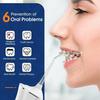 Jenibri 1Set, Portable Oral Irrigator with 3 Pressure Modes 4 Replaceable Jet Tips Water Flosser, 200ML Large Water Tank for Dental Care, Suitable for Home &Travel Use view 3
