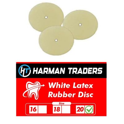 Dental Rubber Disc, Batissi rubber 16,18,20 all size (20)