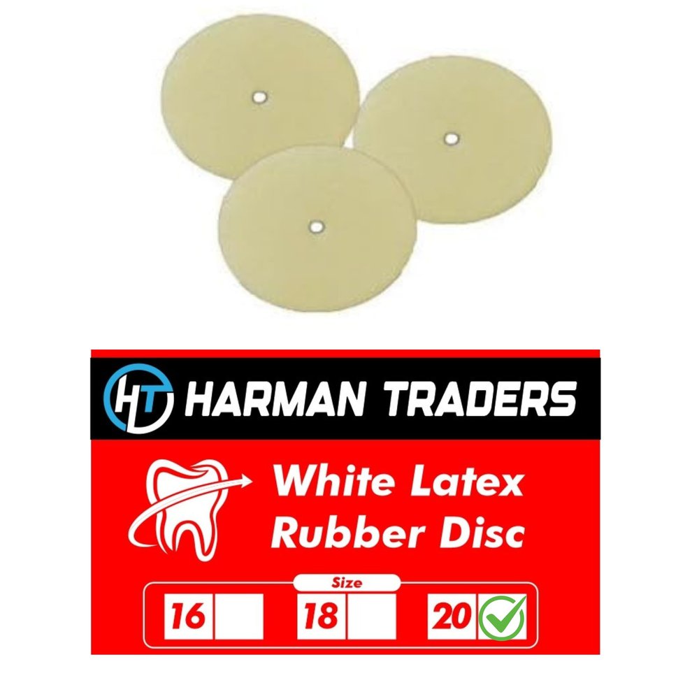 Dental Rubber Disc, Batissi rubber 16,18,20 all size (20)