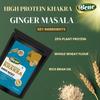 Bene Ginger Masala Khakhra with Moringa | Ayurvedic Protein Snack | Immunity Booster Food | No Maida, Whole Wheat | Pack of 4 view 3