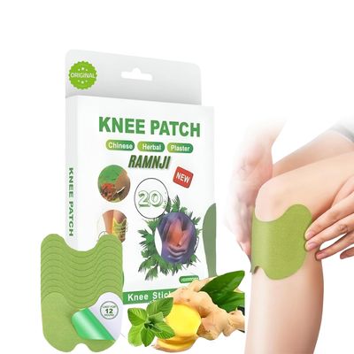 Ramnji Herbal Knee Pain Relief Patches -20 Pcs Natural Wormwood Extract Patch Sticker | Arthritis Inflammation Instant Relief from Pain Relief of Joint Pains for Knee, Back, Neck, Shoulder