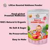 LilCoo Roasted Makhana Powder 100gm | Premium Foxnut/Lotus seeds | Low Fat & High Fiber | Gluten free superfood view 4