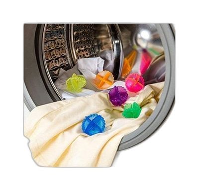 Washing Machine Ball Laundry Dryer Ball Durable Cloth Cleaning Ball-Rendom Colour(4 Pcs).|Design - for Home and Kitchen