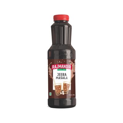 RAJMANDIR Jeera Masala Sharbat 750ml, Instant Refreshing & Aromatic Summer Drink, Ready to Mix with Water or Soda, Ideal for Festivals, Birthdays & Parties, Sweet & Tangy Traditional Flavor