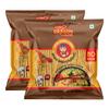 Dragon King 100% Atta Whole Wheat Hakka Noodles | No Maida | 100% Whole Wheat | Non Fried, Air Dried | No Palm Oil | No MSG | Serves 8-10 Meals, 700g (Pack of 2) view 1