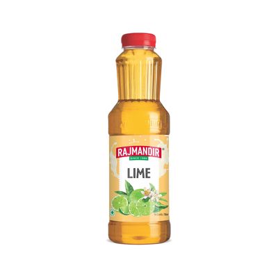 RAJMANDIR Lime Sharbat 750ml  Aromatic & Refreshing Summer Drink, Ready to Mix with Water or Soda, Perfect for Festivals, Birthdays, Parties & Family Gatherings