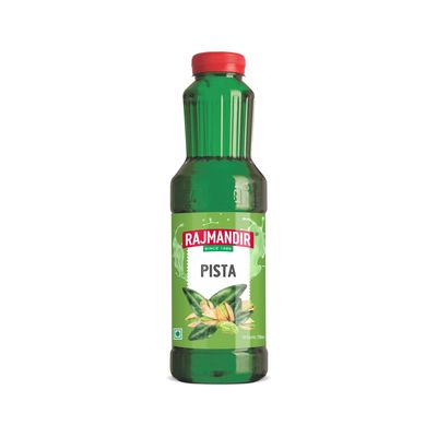 RAJMANDIR Pista Sharbat 750ml  Healthy, Aromatic & Refreshing Summer Drink, Ready to Mix with Water, Milk & Curd, Ideal for Festivals, Birthdays & Parties