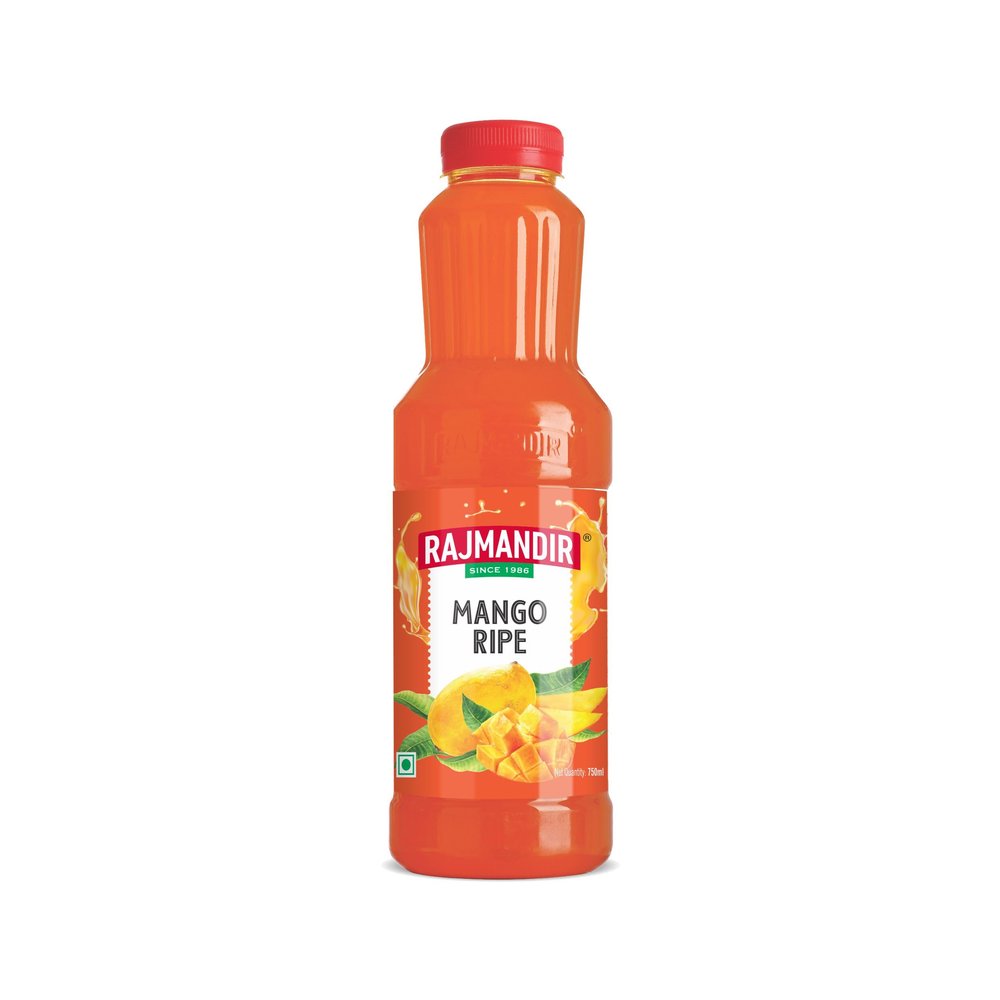 RAJMANDIR Mango Ripe Sharbat 750ml  Aromatic & Refreshing Summer Drink, Ready to Mix with Water or Soda, Perfect for Festivals, Birthdays & Parties