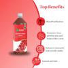 Blood Purifier Juice 1000ml - SOVAM AYURVEDA Blood Puro Herbal | Natural Ayurvedic with Neem, Giloy, Manjistha, Tulsi | Skin Health & Detox | 1 Litre view 3