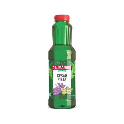 RAJMANDIR Kesar Pista Sharbat 750ml  Aromatic & Refreshing Summer Drink, Ready to Mix with Water, Milk & Curd, Perfect for Milkshakes, Lassi, Desserts & Parties
