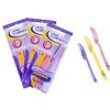 Feather Flamingo Face Razors for Women  Pack of 3 | Eyebrow, Facial & Body Hair Removal Razor with Safety Guard | Gentle & Precise Shaving Tool for Sensitive Skin view 1