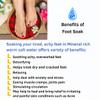 Aqua n Aura Foot Soak for Crack Heel Care | Soothes & Softens Cracked Heels, Dry & Rough Feet | Deep Moisturizing & Healing Formula | Infused with Natural Citrus & Lemongrass - 100g view 4