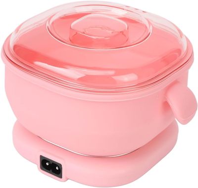 Clefairy Wax Heater, US Plug 110-120V 100W Electric Hot Wax Warmer Machine, 400ml Silicone Pot Liner Melting Waxer for Hair Removal