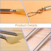 4Pcs Back Scratcher Stick, Portable Extendable Itching Hand Stick for Adults and Seniors, 43cm Adjustable Back Scratcher for Travel, Home Use, and Hard-to-Reach Areas view 3