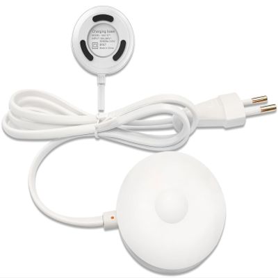 The AutoStory 2 Pin 240V Model 3768 Replacement Charger Base Compatible with Braun Oral B iO Series 7 Series 8 Series 9 Electric Toothbrush, Magnetic Travel Charging Base - Travel Friendly