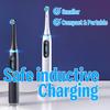 The AutoStory 2 Pin 240V Model 3768 Replacement Charger Base Compatible with Braun Oral B iO Series 7 Series 8 Series 9 Electric Toothbrush, Magnetic Travel Charging Base - Travel Friendly view 4