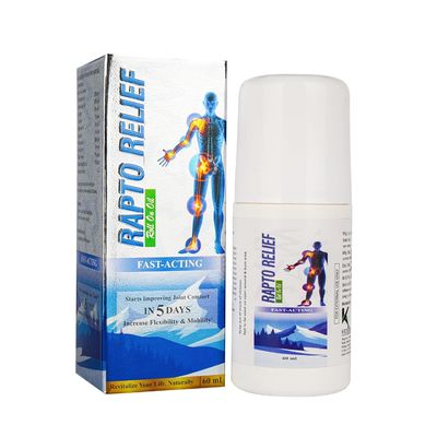 Ayurvedic Pain Relief Oil Roll-On 60ml | TruSattva -Rapto Relief | Joint, Muscle & Back Pain Relief | Herbal Massage Oil for Arthritis, Sprain & Post-Workout Recovery | Travel-Friendly Roll-On