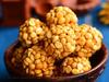 Chef Medidi - Pure Natural Jaggery Roasted Gram Laddu | Putnalappapu undalu - (500 Grams) view 3