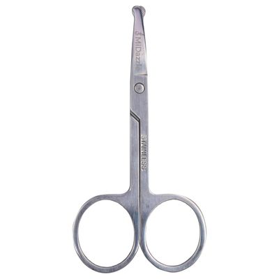 Midazzle MEN & WOMEN Nasal Safety Personal Grooming Scissor for Nose Hair, Beard, Moustache and Eyebrow