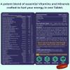 CURESEA Lifesciences Vegan Daily Multivitamin with Vitamin B12, C, D3, K2, E Lycopene, Ginseng and Multimineral | Enhances Energy, Stamina & Immunity | For Men and Women | 240 Veg Tablets (Pack of 4) view 2