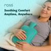 Ross 2 Litre Hot Water Bag (Leak-Proof Rubber) | Hot Water Bottle for Pain Relief, Back & Neck Pain, Period Cramps, Muscle Aches & Joint Stiffness | Non-Electric Heating Bottle for Hot & Cold Therapy Textured Surface- Multicolor view 2