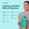 Ross 2 Litre Hot Water Bag (Leak-Proof Rubber) | Hot Water Bottle for Pain Relief, Back & Neck Pain, Period Cramps, Muscle Aches & Joint Stiffness | Non-Electric Heating Bottle for Hot & Cold Therapy Textured Surface- Multicolor view 3