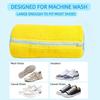 Shoe Washing Machine Bag Laundry Shoe Bag for Washer & Dryer, Reusable with Durable Zipper for Sneakers & Delicates 360 Deep Cleaning Washable Laundry Organizer Bag (Pack of 1) view 4
