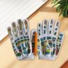 CALANDIS Reflexology Gloves Breathable Hand Massage Mittens for Friends Elders Adults 19cm | Gloves & Mittens | Womens Accessories view 4