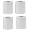 HENEX Premium White Toilet Paper Rolls  Set of 4 | Ultra-Soft, 2-Ply, Highly Absorbent Tissue | Septic-Safe, Eco-Friendly | Ideal for Home, Office & Multi-Purpose Use view 1