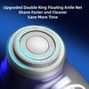 OLAMLYUpgrade Mini Electric Shaver, Pocket Size Wet and Dry Mens Razor, Portable USB Rechargeable Mini Shavers, Easy One-Button Use Suitable for Home,Car,Travel view 3