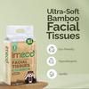IMECO Bamboo Facial Tissue Papers -100 Pulls (Pack of 6), 600 Pulls - 2 Ply, Premium, Soft, Biodegradable & Skin Safe, 100% Natural and Ecofriendly, Soft tissue pack - Buy 3 Get 3 Free view 2