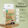 IMECO Bamboo Facial Tissue Papers -200 Pulls (Pack of 3), 600 Pulls - 2 Ply, Premium Soft, Biodegradable & Skin Safe, 100% Natural and Ecofriendly, Soft tissue pack view 3