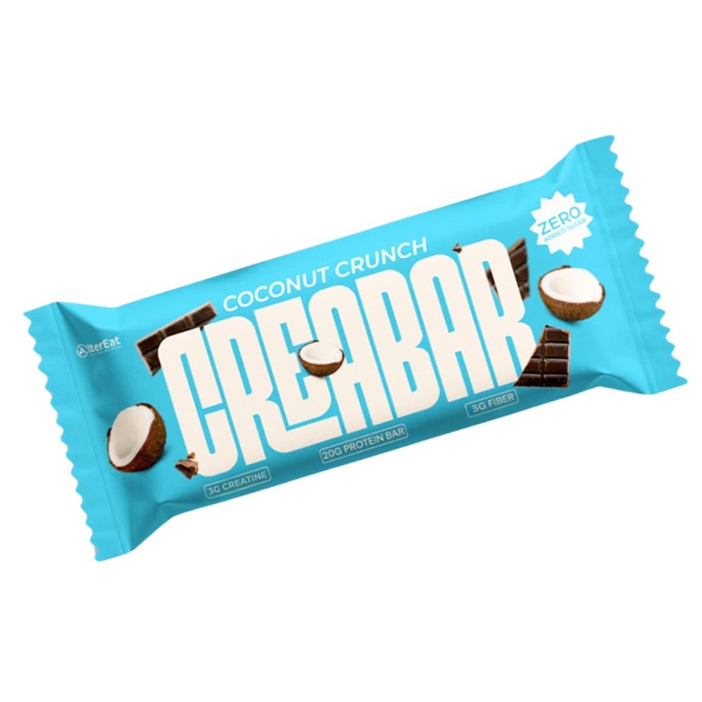 Alter Eat Coconut Crisp Bar Pack 7 Bars | Crunchy Texture Snack Set | 1000GM Weekly Format