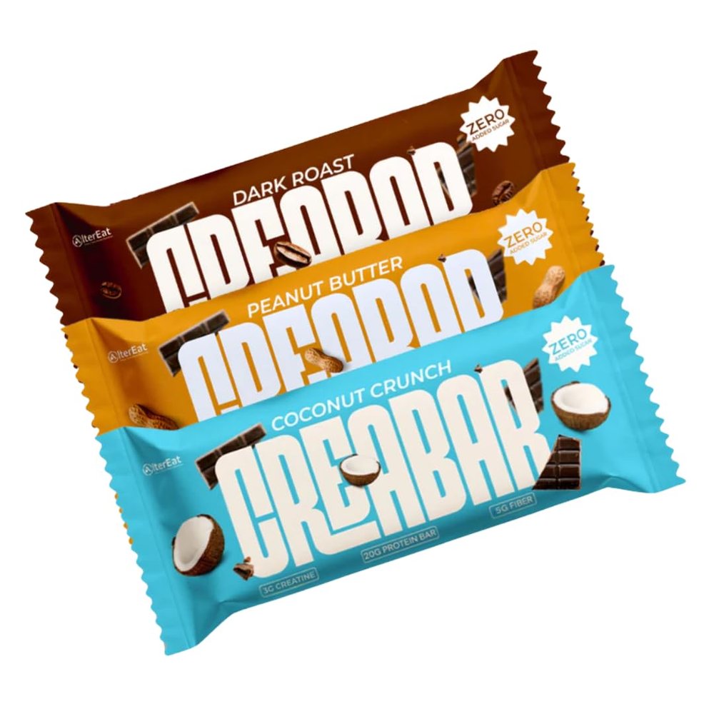 Alter Eat 3-Flavor Sample Pack | Tasting Box with Coconut, Peanut, and Roast Blend | 1000GM Snack Trio
