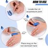Acupressure Hand Clip for Migraine Relief & Sugar Regulation  Magnetic Pressure Point Therapy Clip for Wellness (1 Pc) view 2