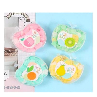 Apple Shape Paper Soap Soft Flower Shape for Travel (Pack of 3)