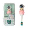 ARCADE TOYS Astronaut Theme Kids Toothbrush for Toddlers & Kids  Soft Bristles Toothbrush for Boys & Girls (Age 2-7 Years)  Cute Astro Design with Protective Travel Case - Pack 2 - Color may vary view 1